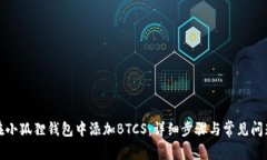 如何在小狐狸钱包中添加BTCS：详细步骤与常见问